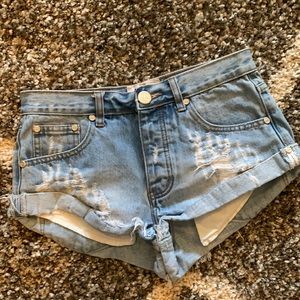 One teaspoon bandit shorts size 24